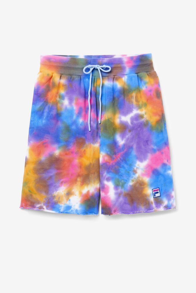 Fila Shorts Herre Multicolor Sloan Tie Dye 508967-QOP